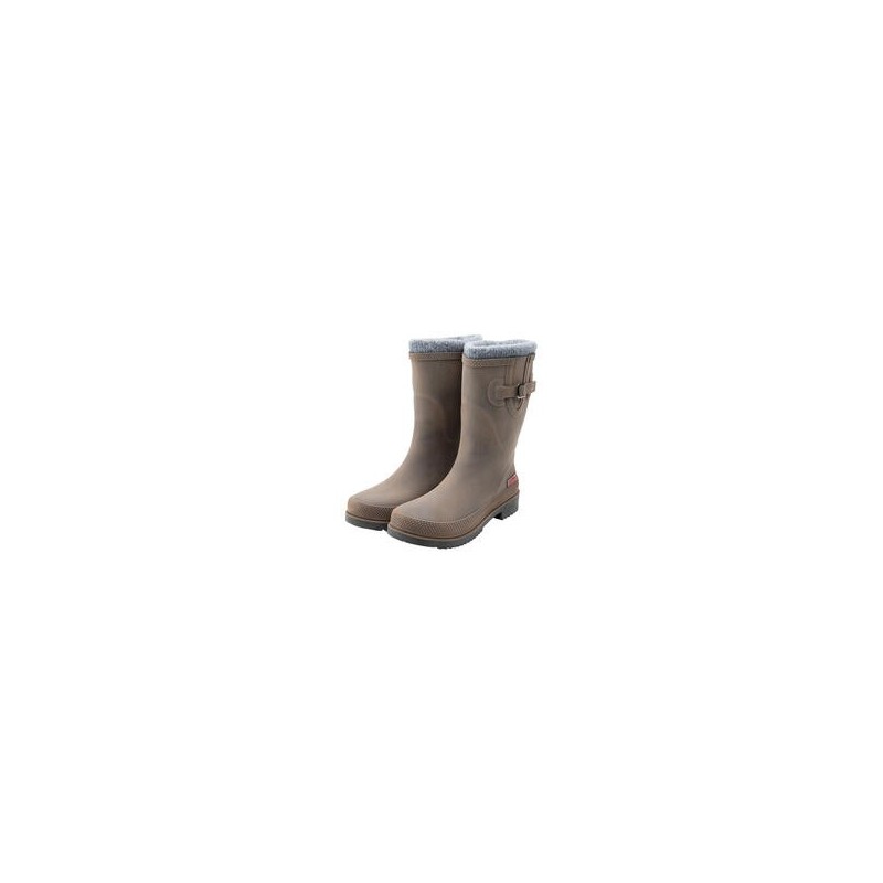 DOGGO® Lotte Brushed Damen Winterstiefel - Farbe: Braun