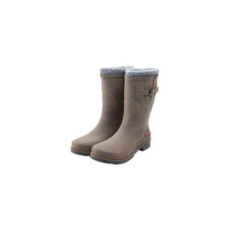 DOGGO® Lotte Brushed Damen Winterstiefel - Farbe: Braun