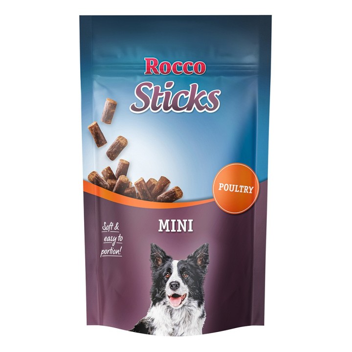 Rocco Sticks Mini 100 g / Sparpaket % - mit Geflügel 3 x 100 g
