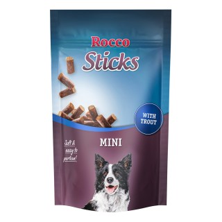 Rocco Sticks Mini 100 g / Sparpaket % - mit Forelle 3 x 100