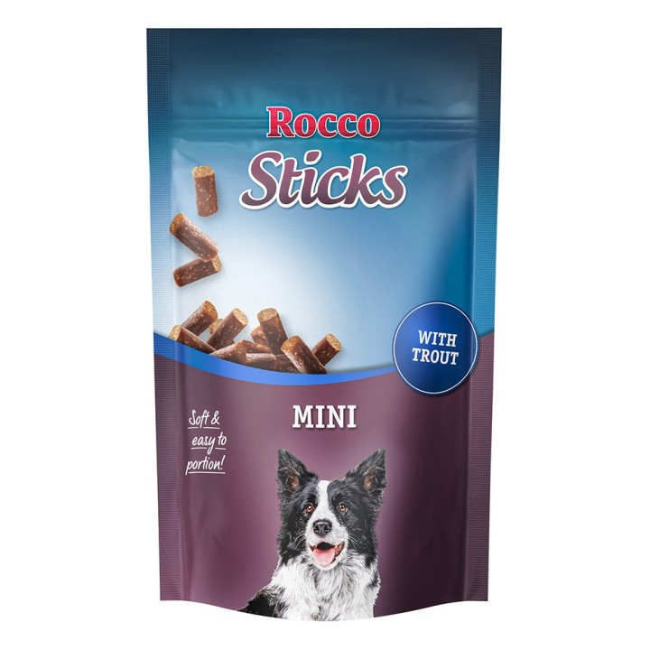 Rocco Sticks Mini 100 g / Sparpaket % - mit Forelle 3 x 100