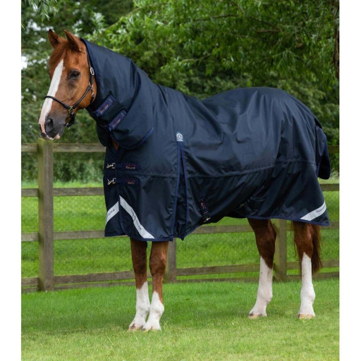 Wasserdichte Outdoor-Decke mit Halsteil Premier Equine Buster Storm Classic 220 g