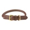 Hundehalsband aus gerolltem Leder Weatherbeeta