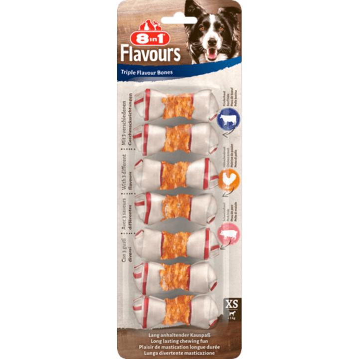 8in1 Triple Flavour XS 7 Stück - 1 Pkg
