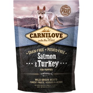 Carnilove Trockenfutter Salmon & Turkey - Puppies - 1,5 kg