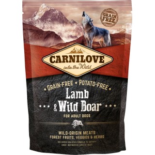 Carnilove Trockenfutter Lamb & Wild Boar - Adult - 1,5 kg