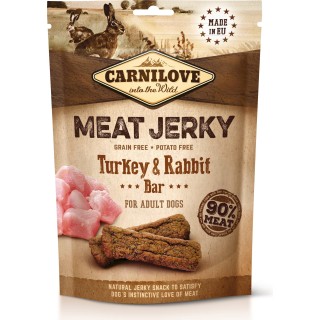 Carnilove Meat Jerky Turkey & Rabbit Bar - Adult - 100 g