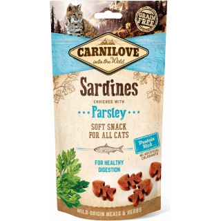Carnilove Soft Snack 'Sardines enriched with Parsley' - 50 g