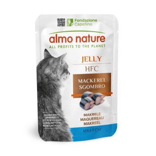 Sparpaket Almo Nature HFC Jelly Pouch 24 x 55 g - Makrele