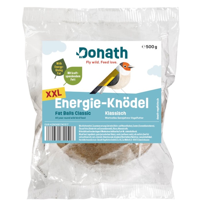 Donath Energie-Knödel XXL ohne Netz 500 g - Klassisch