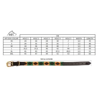 Hundehalsband HFI Polo
