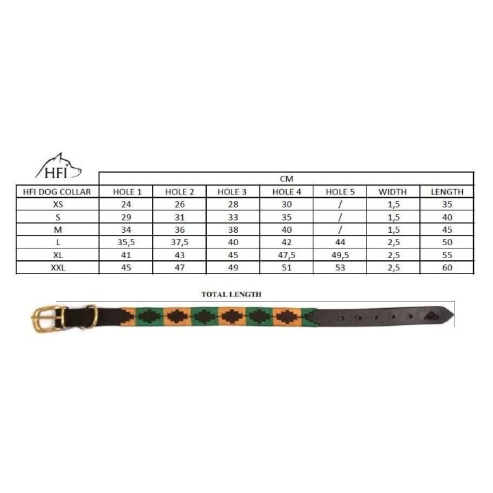 Hundehalsband HFI Polo