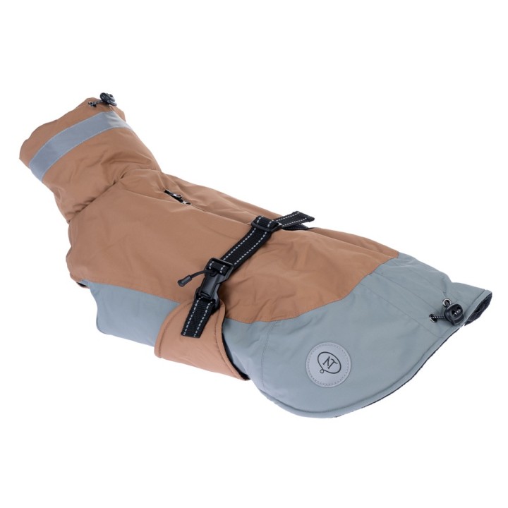 Nomad Tales Bloom Hundemantel Warm Taupe - ca. 30 cm Rückenlänge