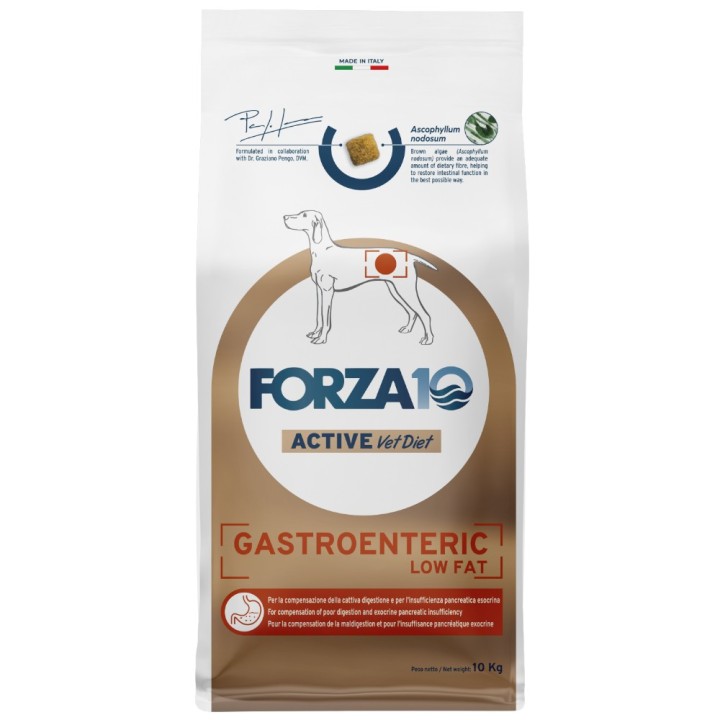 Forza 10 Active Line - Gastroenteric Low Fat  - 10 kg