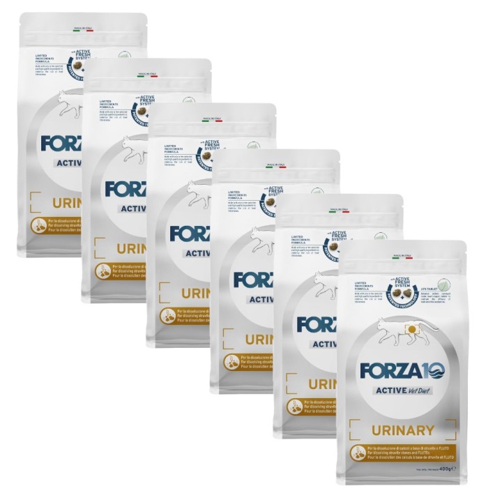 Forza 10 Active Line - Urinary Fisch - 2,4 kg (6 x 400 g)
