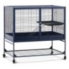 Savic Royal Suite 100, navy blau - Hauptkäfig: L 99,8 x B 63,2 x H 99 cm