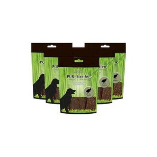 Schecker - PUR-Streifen Wachtel [5 x 100g]
