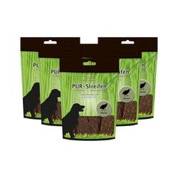 Schecker - PUR-Streifen Wachtel [5 x 100g]