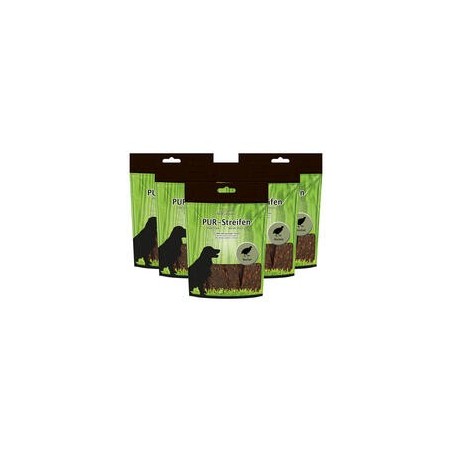 Schecker - PUR-Streifen Wachtel [5 x 100g]