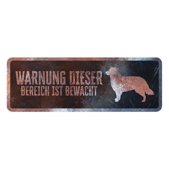 Deutsches Collie-Warnschild D&D Home
