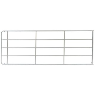 Verstellbare verzinkte Grasbarriere Kerbl 3 à 4m