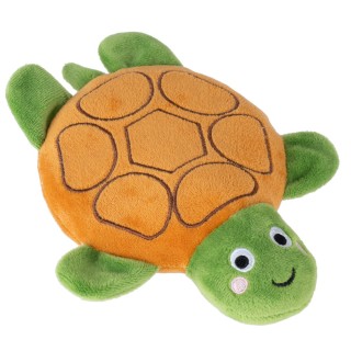 TIAKI Stille Quietsch-Schildkröte - L 16,6 x B 19,5 cm
