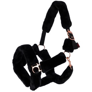 Covalliero Halfter SuperSoft, schwarz - Größe: Full