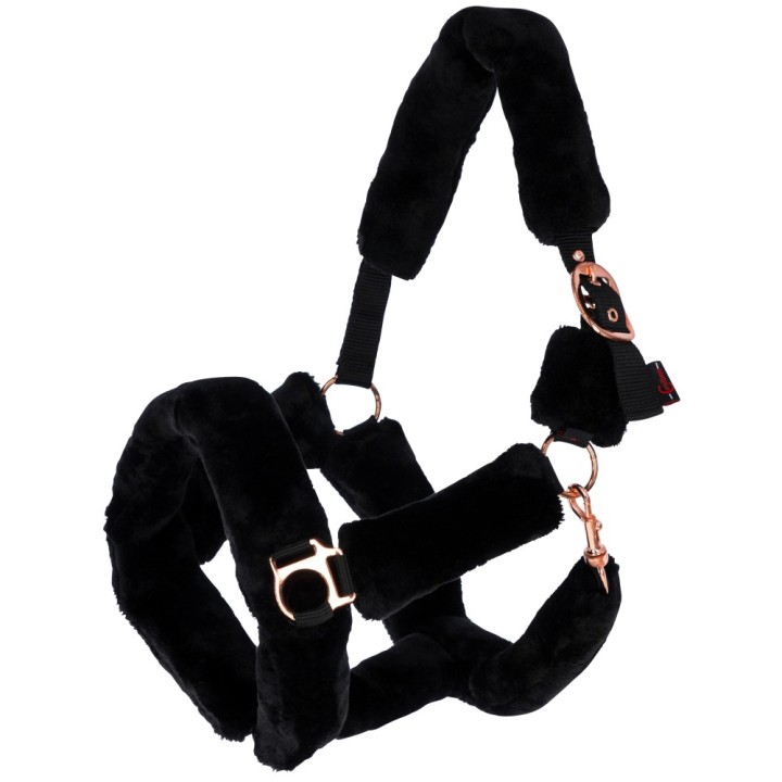 Covalliero Halfter SuperSoft, schwarz - Größe: Full
