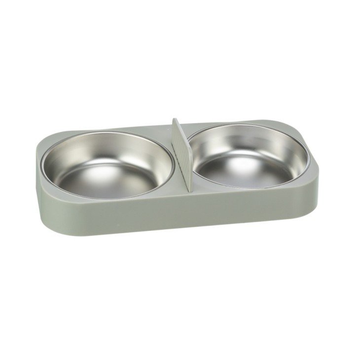 Trixie Futterautomat TX-C Smart - Zubehör: Ersatz-Doppelnapf 500 ml, L 32 x B 5 x H 16 cm