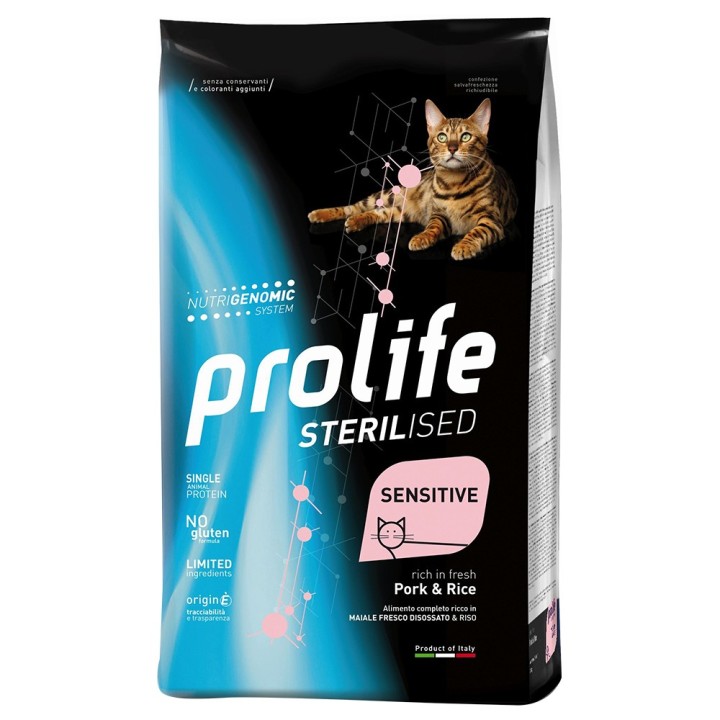 Prolife Cat Sterilized Schweinefleisch & Reis - 7 kg
