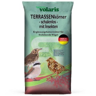 Eggersmann volaris Terrassenkörner schalenlos mit Insekten 10 kg