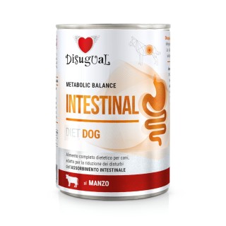 Sparpaket Disugual Metabolic Balance Intestinal Dog 12 x 400 g - Rind