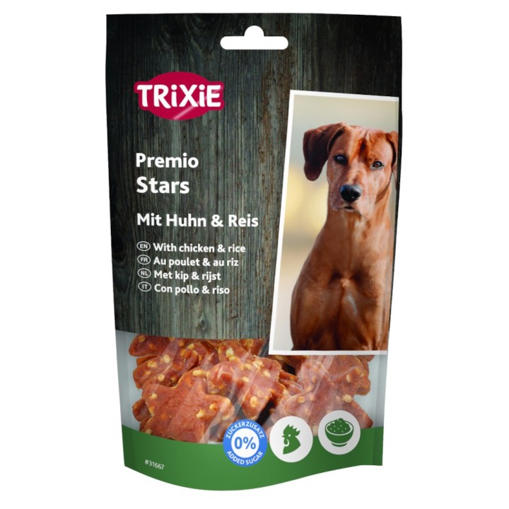 Trixie Premio Sterne mit Huhn & Reis - 100 g