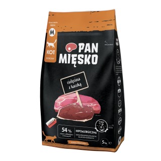 Pan Mięsko Cat Kalb mit Ente Medium - 5 kg