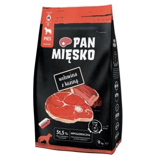 Pan Mięsko Medium Rind mit Ziegenfleisch - 9 kg