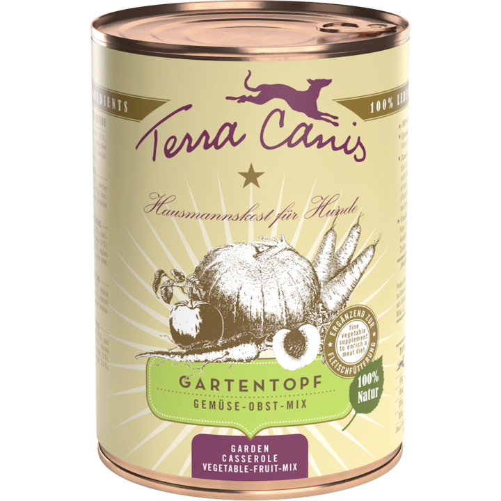 Terra Canis Gemüse-Obst Gartentopf - 400 g