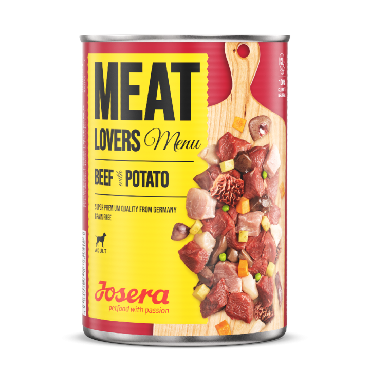 JOSERA Meat Lovers Menu Beef with Potato 6x800g