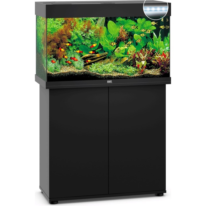 Juwel Rio 125 LED Kombination - schwarz