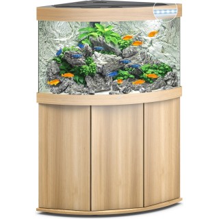 Juwel Trigon 190 LED Kombination - helles Holz