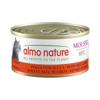 Almo Nature HFC Cat Mousse 6 x 70 g - Huhn mit Kürbis