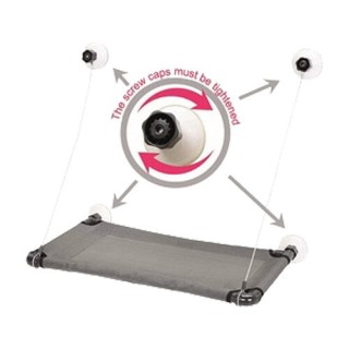 M-Pets Horizon Hängematte - Grau