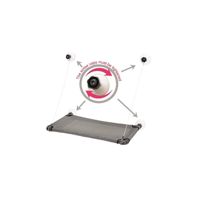 M-Pets Horizon Hängematte - Grau