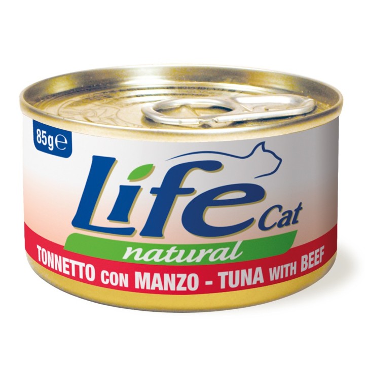 LifeCat Adult Thunfisch & Rind - 6 x 85 g