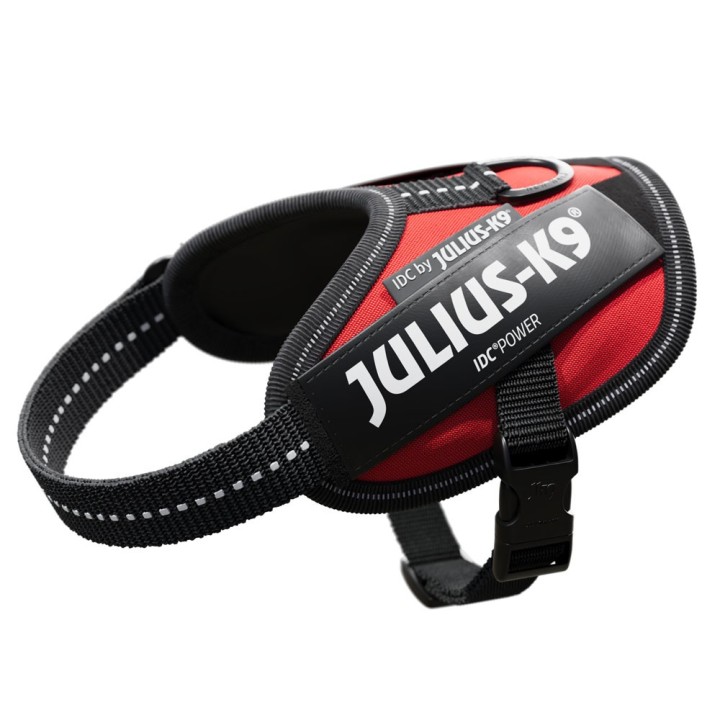 JULIUS-K9 IDC®-Powergeschirr - rot - Größe 2XS: Brustumfang 33 - 45 cm