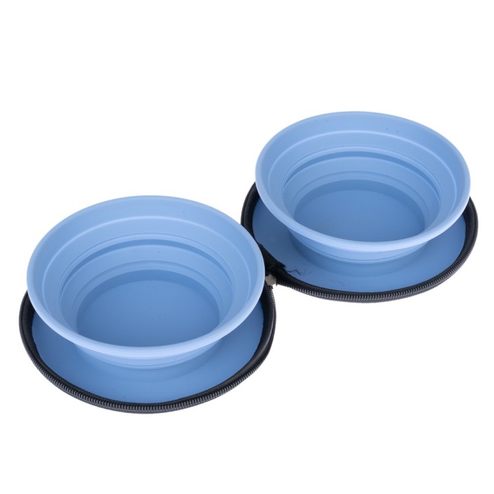 Nomad Tales Spirit Tragbarer Doppelnapf aus Silikon - 2 x 350 ml