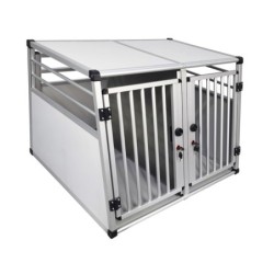 Auto-Transportbox für Hunde Doppel-Aluminium Nobby Pet Nouveau Design