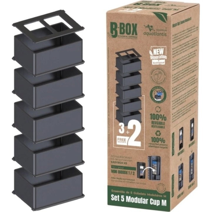 Aquatlantis Modular Cup für B-Box - M (5 Stück)