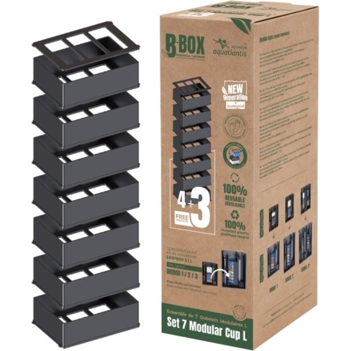 Aquatlantis Modular Cup für B-Box - L (7 Stück)