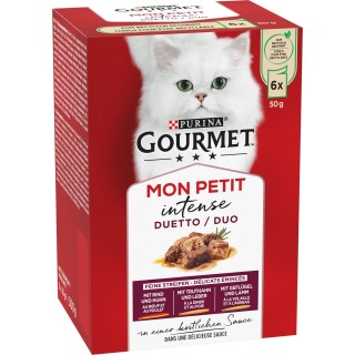 Gourmet Mon Petit Duetti Mix Fleisch 6x50g - 300 g