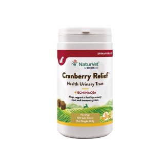 NaturVet Cranberry Relief - 120 Kautabletten